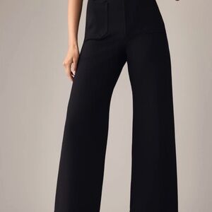 Maeve Colette Full Length Wide Leg Ponte Pant